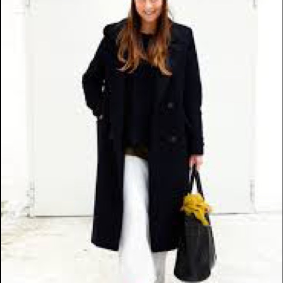 📸Classic Chic Double Breasted Button Down Smokey Grey Coat Warm & Cozy Style🧥 - Picture 11 of 15